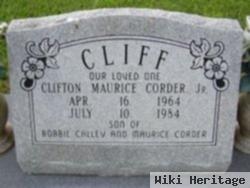 Clifton Maurice "cliff" Corder, Jr