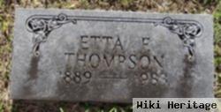 Etta F Thompson