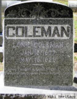 Lonie Coleman