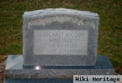 Margaret Rigdon Whitaker