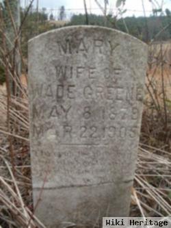 Mary Sanders Greene