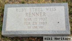 Ruby Ethel Weis Renner