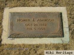 Homer E. Adamson