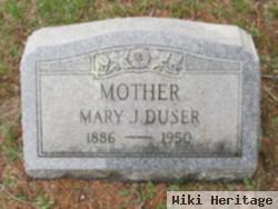 Mary J. Klinger Duser