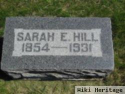 Sarah E Hill