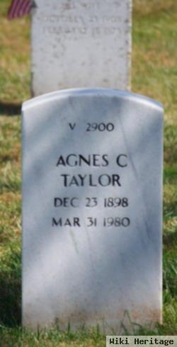 Agnes C Taylor