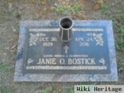 Janie O Bostick