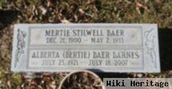 Mertie Marie Stilwell Baer