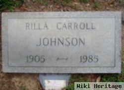 Rilla Carroll Johnson