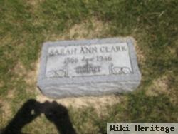 Sarah A Clark