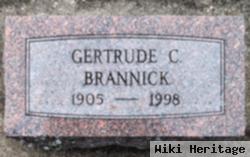 Gertrude C. Brannick