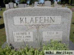 Alfred F Klafehn