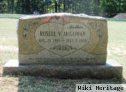 Roselle Verna "janie" Sanderford Mcgowan