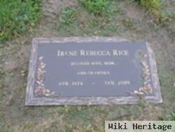 Irene Marie Hughes Rice