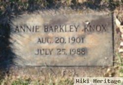 Annie Wells Barkley Knox