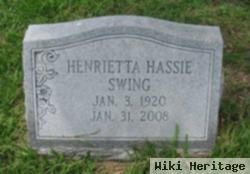 Henrietta Hassie Swing