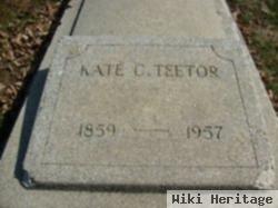 Katherine Columbia "kate" Rowe Teetor