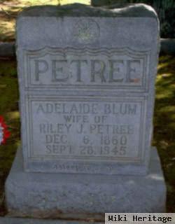 Adelaide Elizabeth Blum Petree