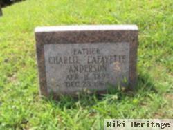 Charles Lafayette "charlie" Anderson