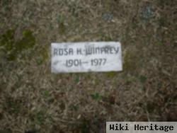 Rosa Lee Hutchins Winfrey