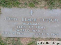 John Elmer Letson