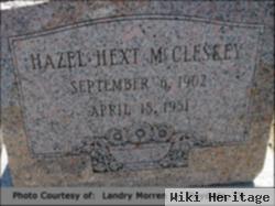 Hazel Hext Mccleskey