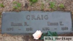 Clara Elizabeth "bessie" Keels Craig