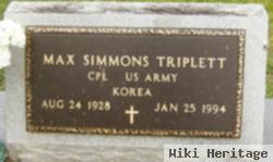 Max Simmons Triplett