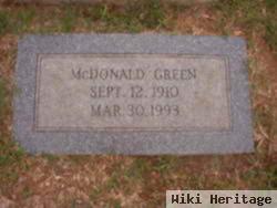 Mcdonald Green