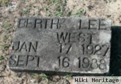 Bertha Lee West