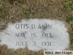Otis D Akin