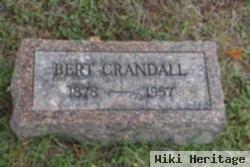 Bert Roy "berdie" Crandall