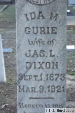 Ida M Gurie Dixon