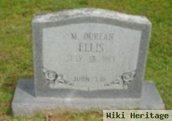 M. Durean Ellis