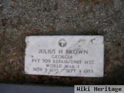 Julius H Brown