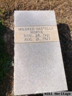 Mildred Massella Horne