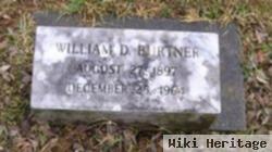 William D Burtner