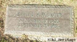 Effie L. H. Weaver