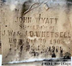 John Wyatt Whetsell