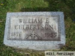 William Edward Culbertson