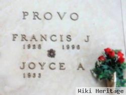 Francis Joseph "fritz" Provo