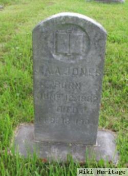 J A.a. Jones