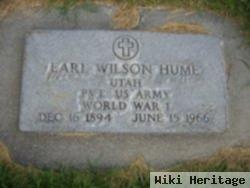 Earl Wilson Hume