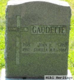 Corilla M E Gaudette