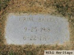 Urial Bailey