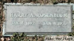 Harry A Rosenblum