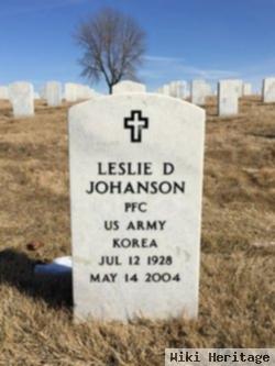 Leslie D "les" Johanson