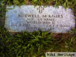 Sgt Burwell M Knirs