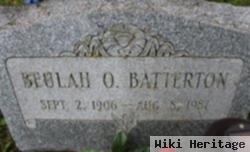 Beulah Opal Burnett Batterton