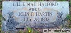 Lillie Mae Halford Hartin